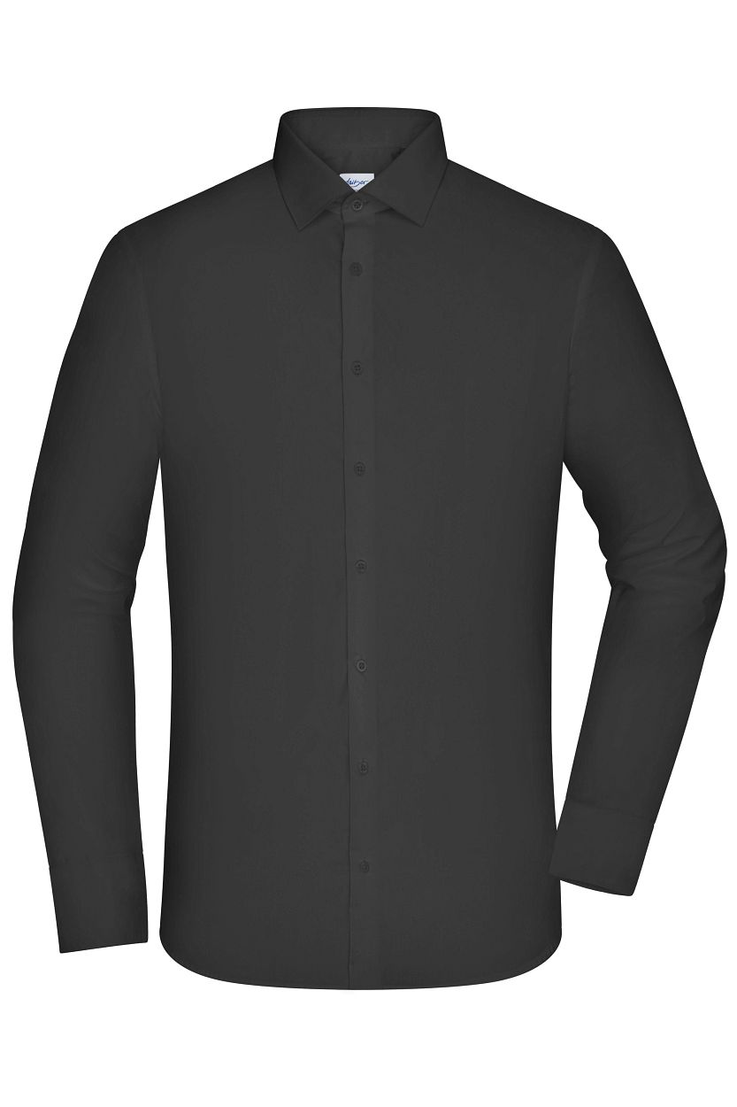 Men's Shirt - SLIM FIT - "JN1372" in Black, Größe 3XL - Daiber