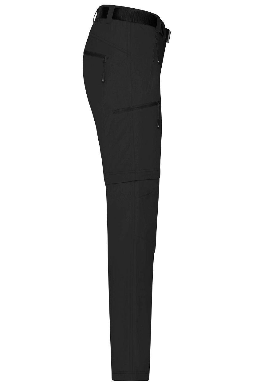Ladies' Zip-Off Trekking Pants "JN1201" in Black, Größe 2XL - Daiber