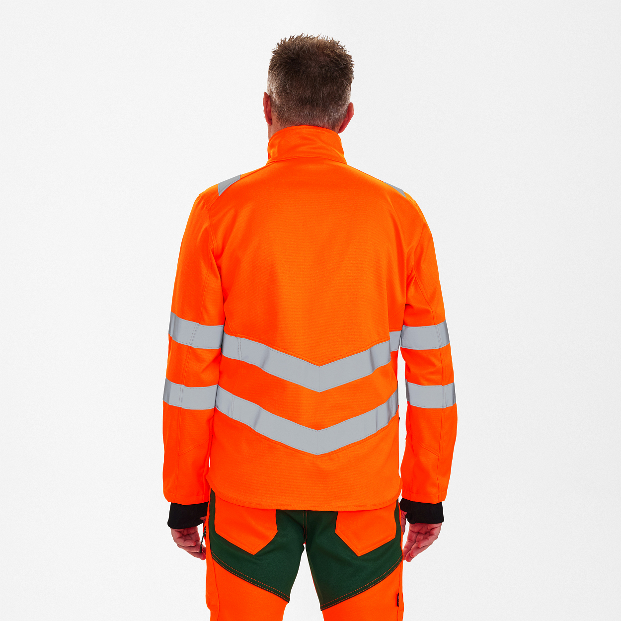 Safety Arbeitsjacke in Hi-vis Orange, Größe XS