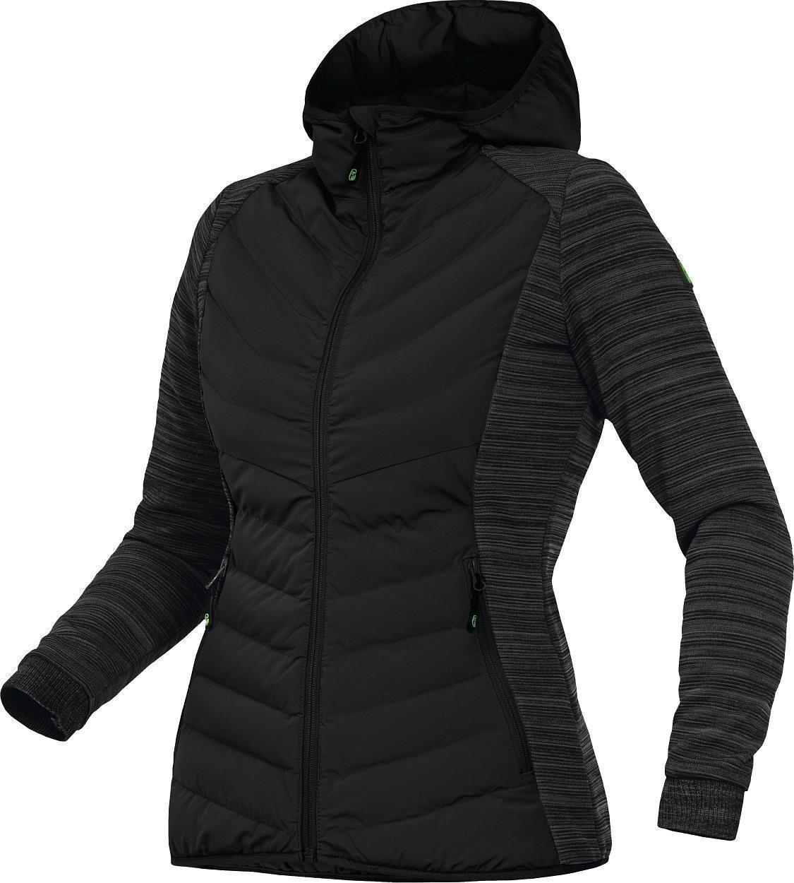 Damen-Hybridjacke CADHYJ05 Casual Line in Schwarz, Gr. 52 von Leibwächter