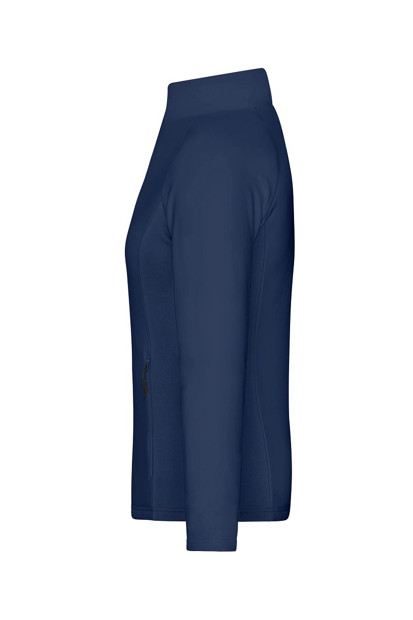 Ladies' Stretchfleece Jacket "JN1859" in Navy/Navy, Größe 3XL - Daiber