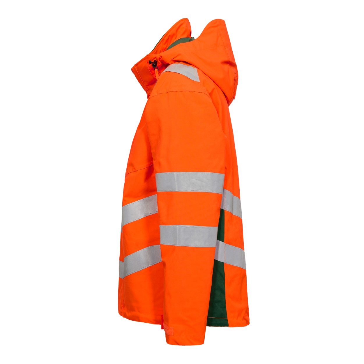 ENGEL Safety Shelljacke in Orange/Grün, Größe XS