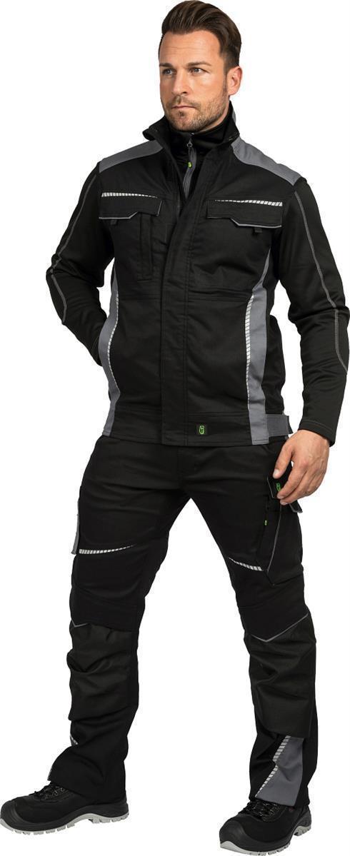 Weste Flex Line Schwarz/Grau FLEXV, Gr. 2XL von Leibwächter