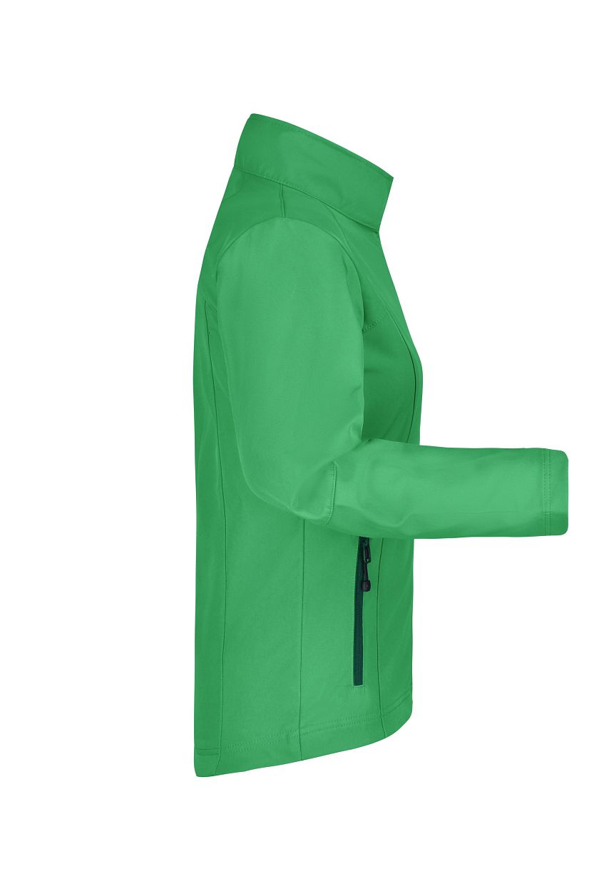 Ladies' Softshell Jacket "JN1021" in Green, Größe 2XL - Daiber