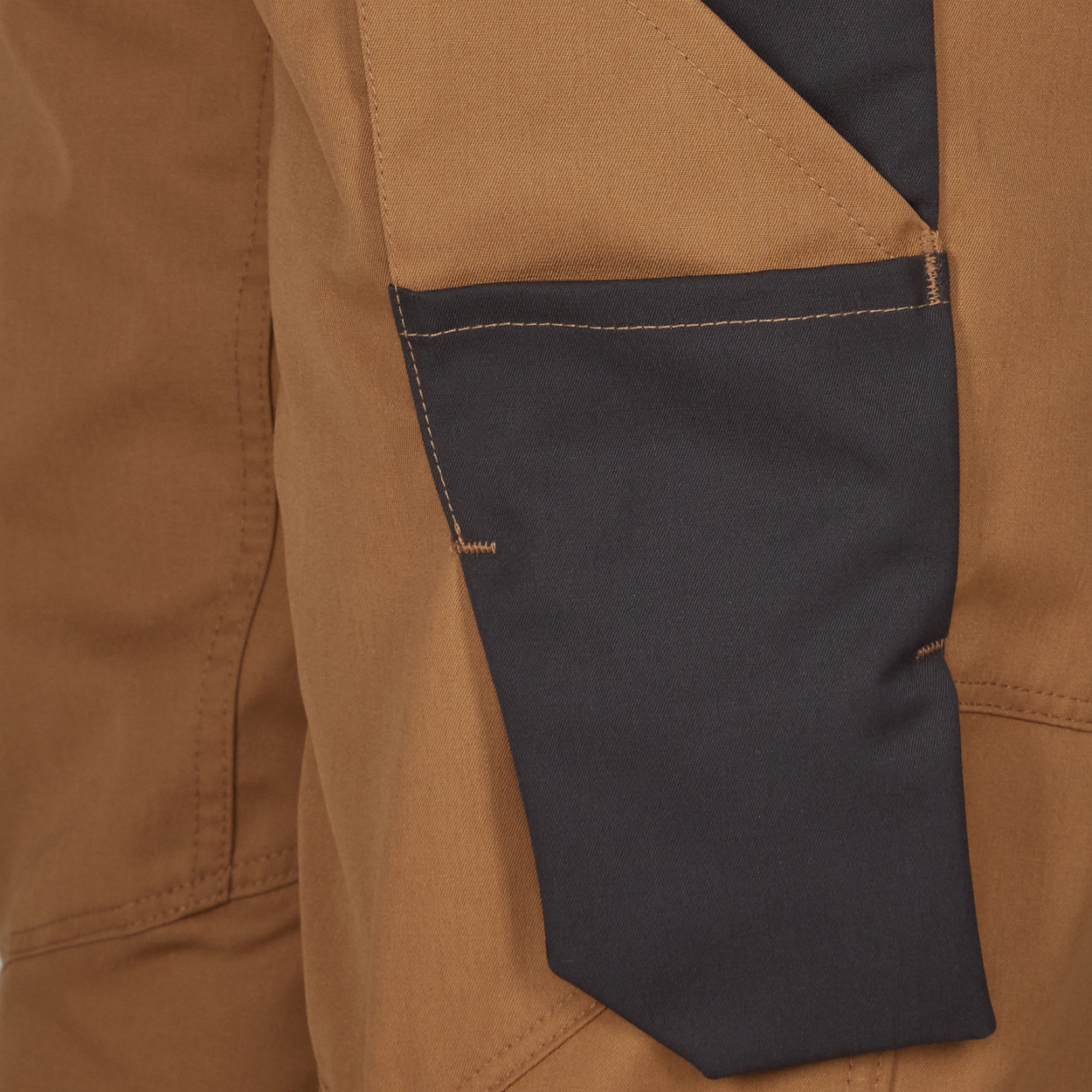 ENGEL Galaxy Light Arbeitshose in Toffee Brown/Anthrazit Grau, Größe 106