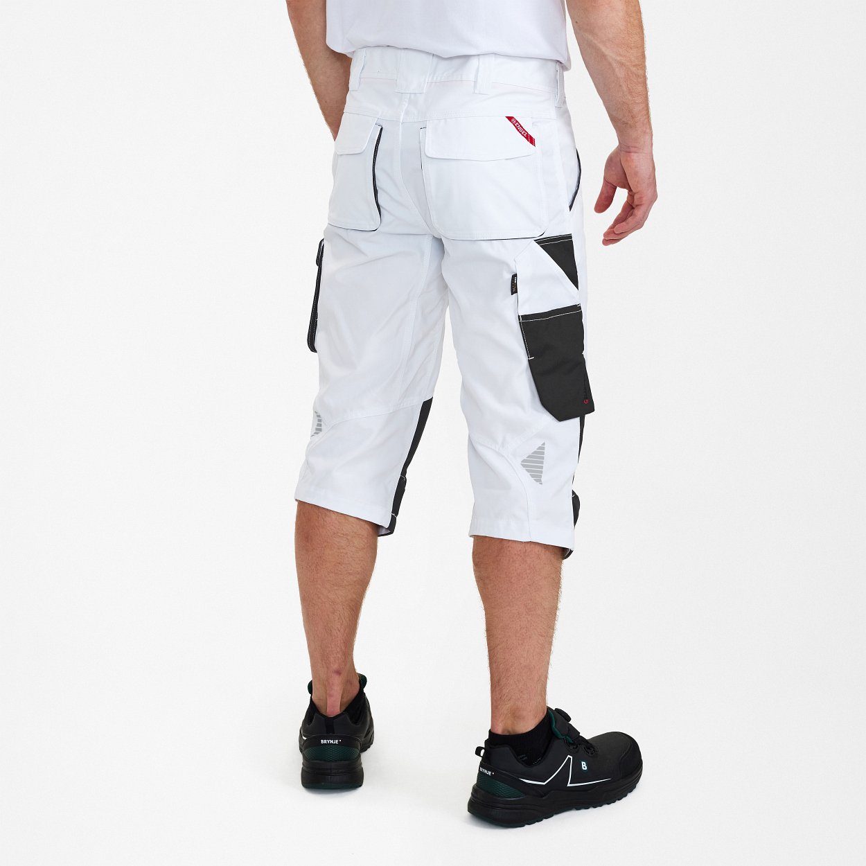 ENGEL Galaxy 3/4-Hose in Weiss/Anthrazit Grau, Größe 54