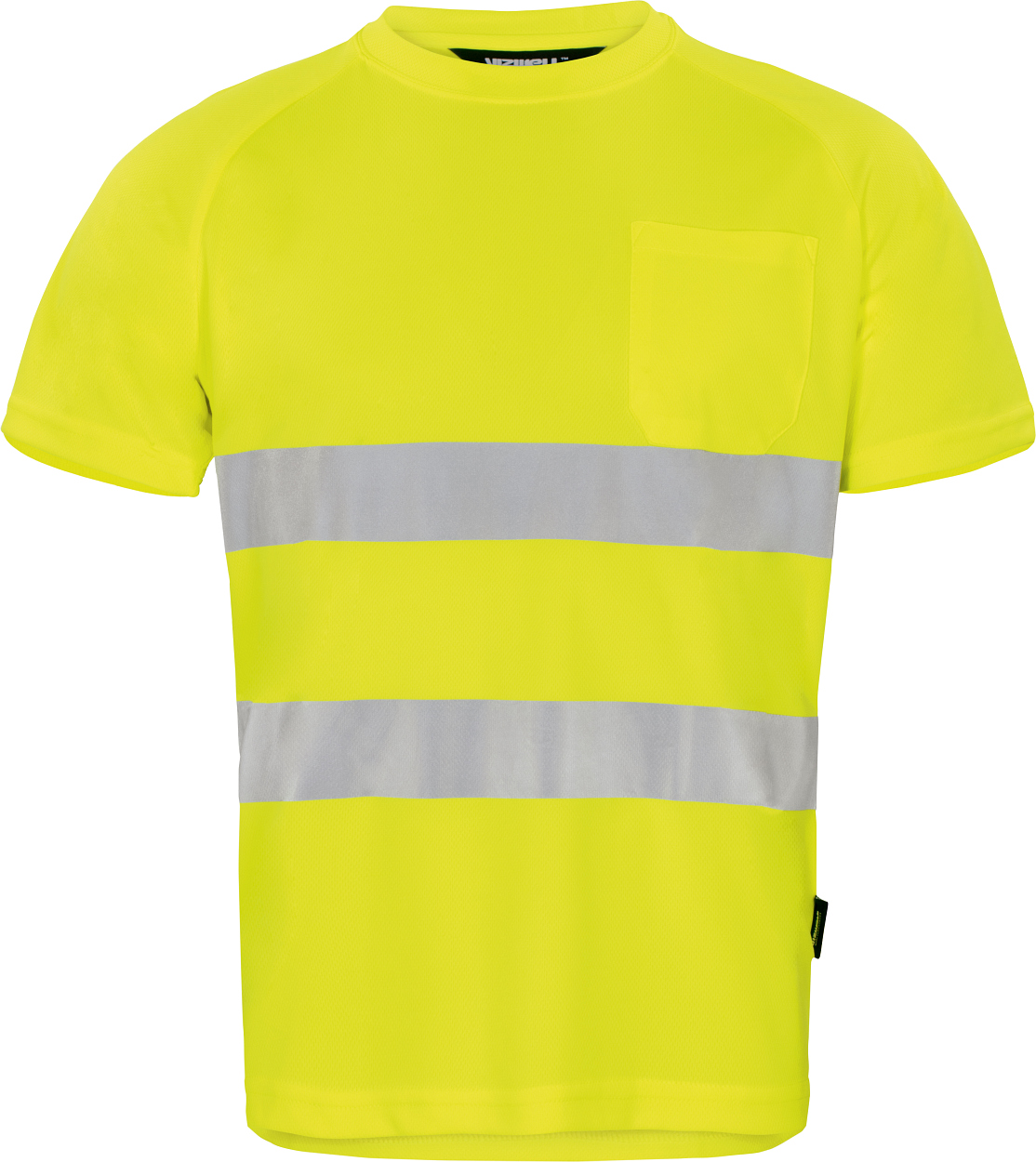 Warnschutz T-shirt leuchtgelb in Gr. M von Vizwell