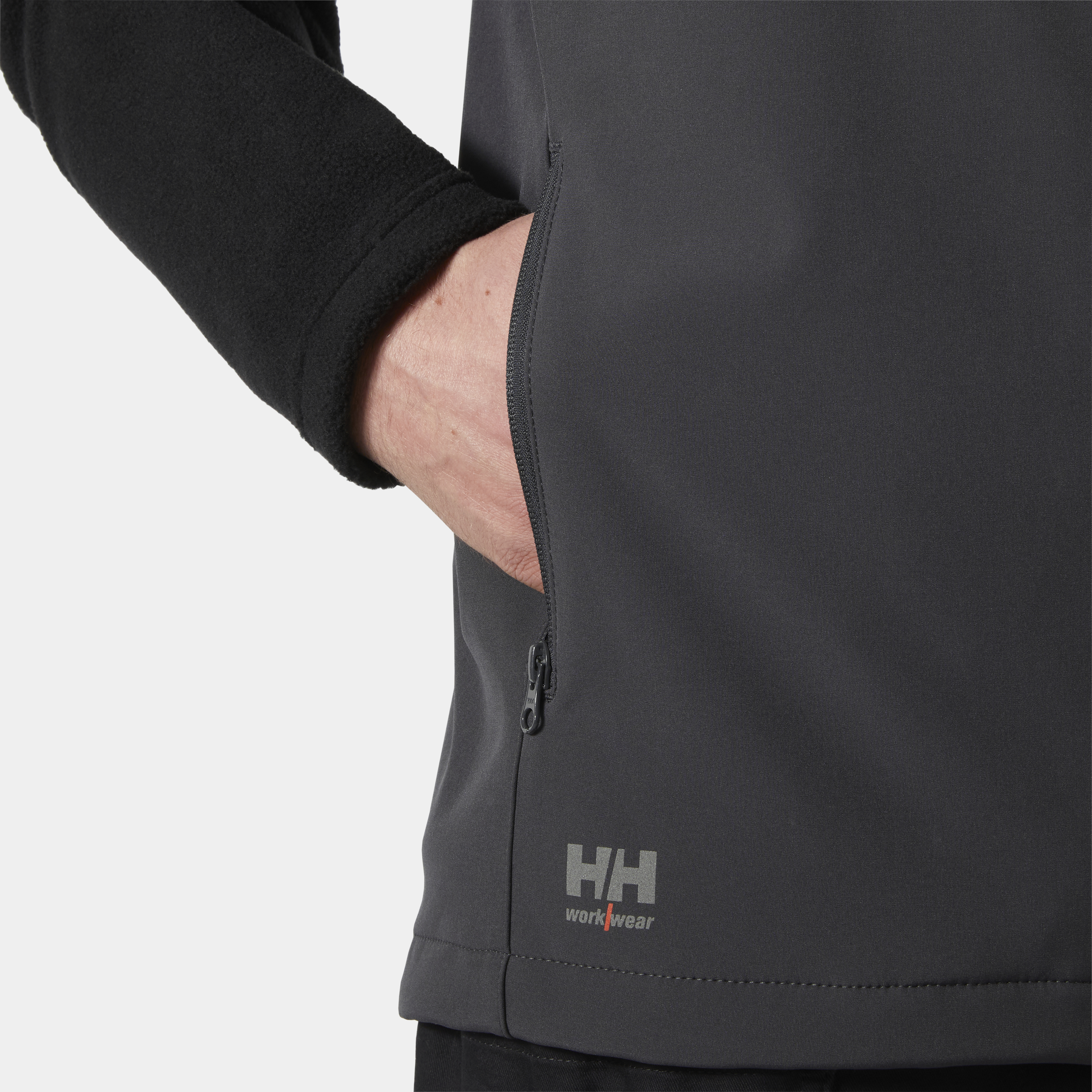"MANCHESTER 2.0" SOFTS Weste in Ebony, Größe 5XL von Helly Hansen Workwear