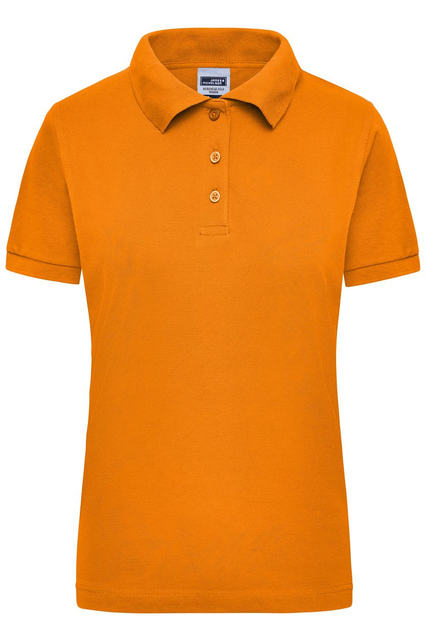 Workwear Polo Women "JN803" in Orange, Größe 2XL - Daiber