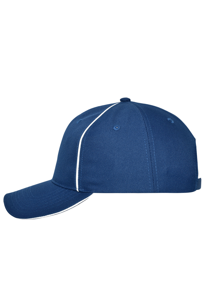 6 Panel Workwear Cap - SOLID "MB6234" in Dark-Royal, Größe One Size - Daiber