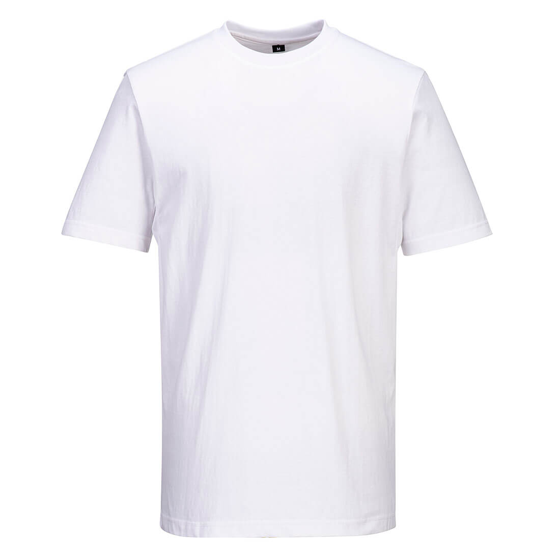 Koch Baumwoll-MeshAir-T-Shirt C195 in Weiß, Größe L von Portwest