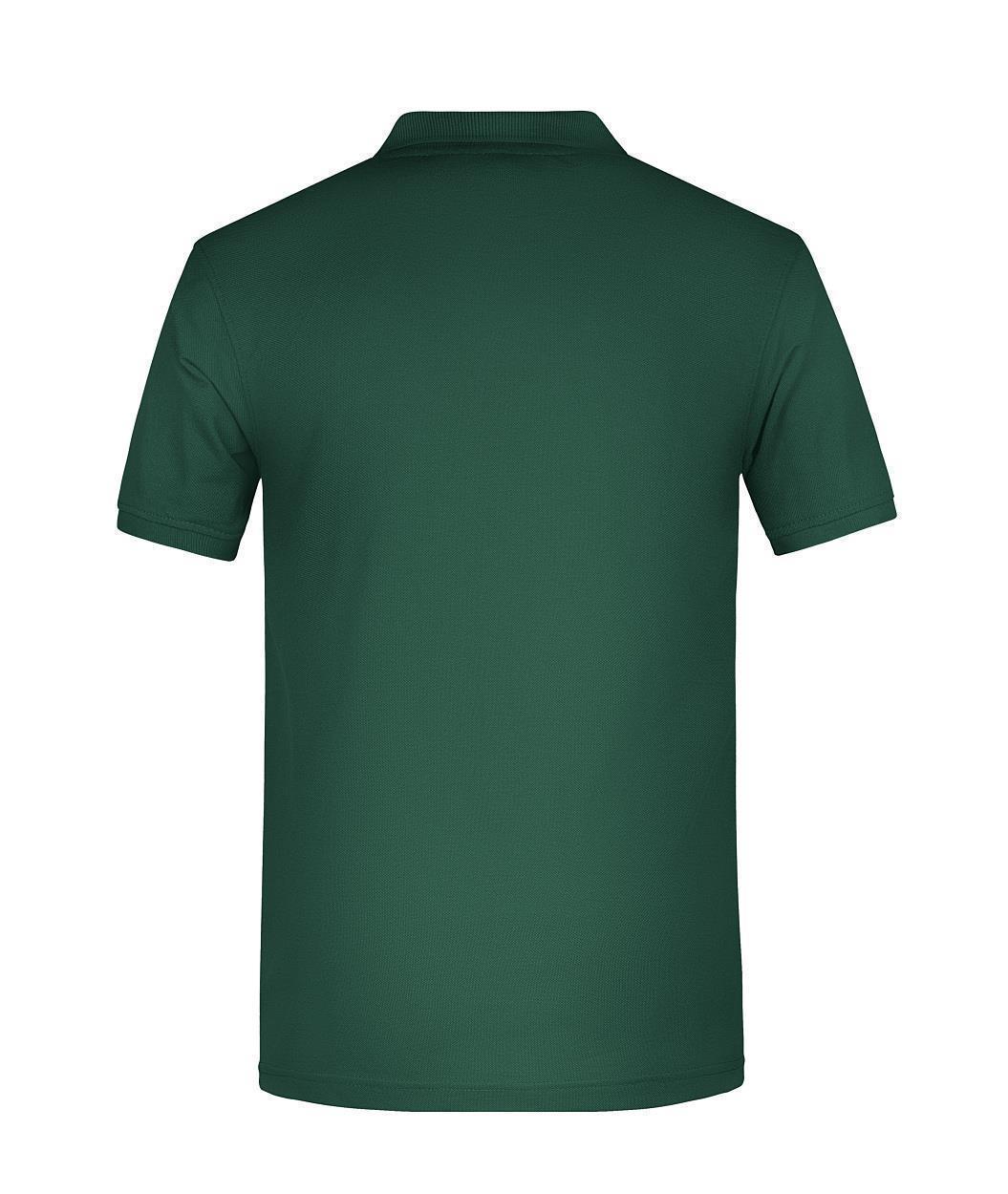 Men's ORGANIC Workwear Polo OCS Blended "JN874" in Dark-Green, Größe 6XL - Daiber