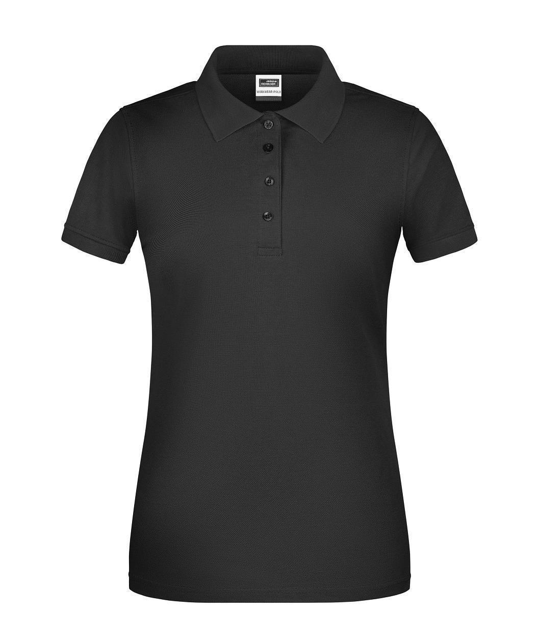 Ladies' ORGANIC Workwear Polo OCS Blended "JN873" in Black, Größe 4XL - Daiber