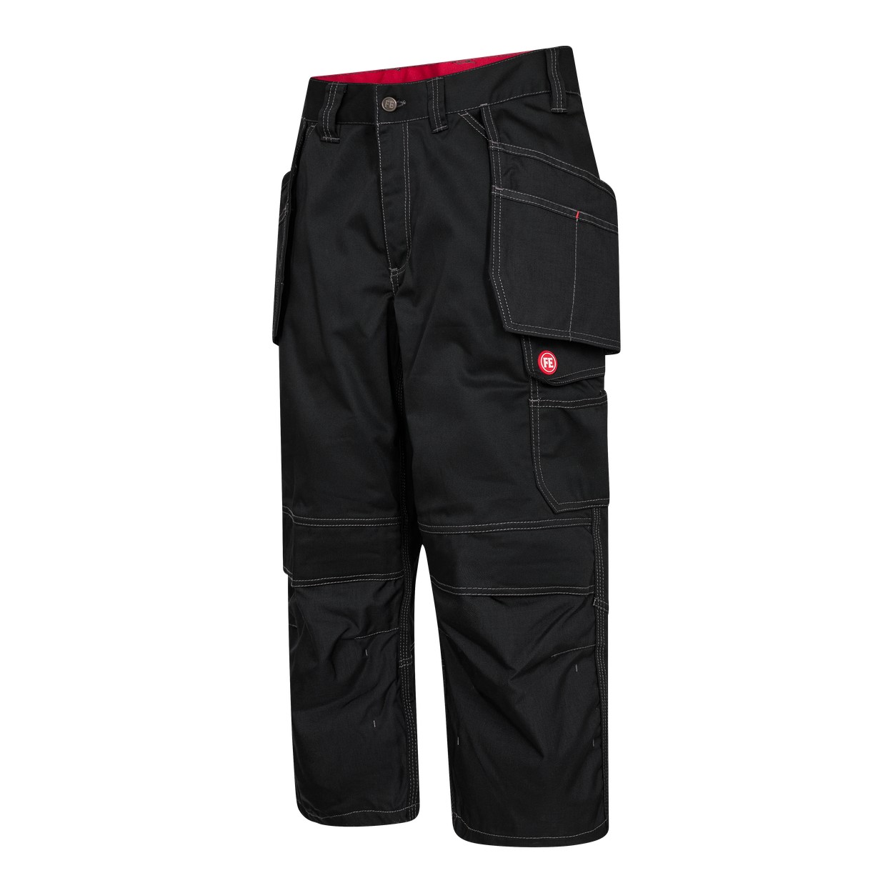 ENGEL Combat 3/4 Hose mit Holstertaschen in Schwarz, Größe 54