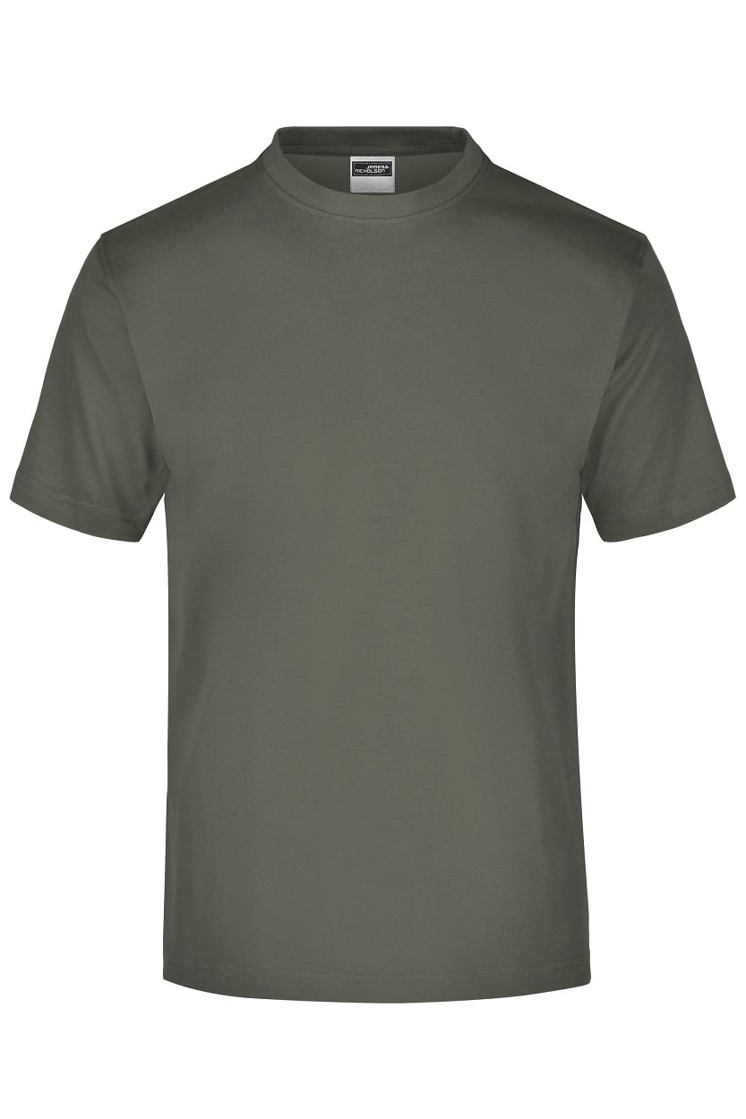 Round-T Medium (150g/m²) "JN001" in Olive, Größe 2XL - Daiber