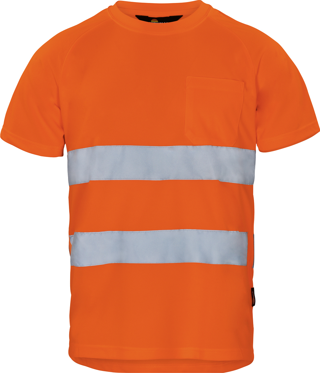 Warnschutz T-Shirt leuchtorange in Gr. XXL von Vizwell