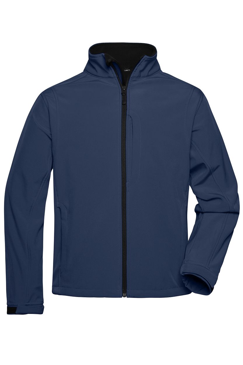 Men's Softshell Jacket "JN135" in Navy, Größe 5XL - Daiber