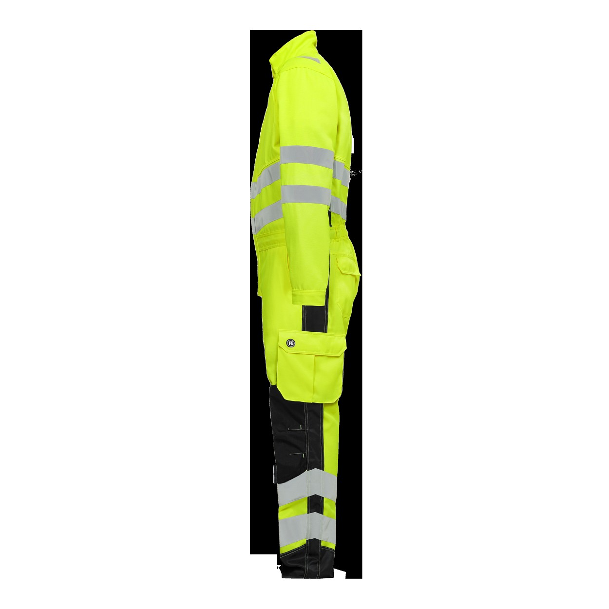 ENGEL Safety Light Overall in Gelb/Schwarz, Größe XS