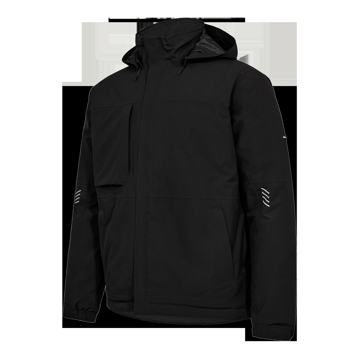 ENGEL Entire Winterjacke in Schwarz, Größe 2XL
