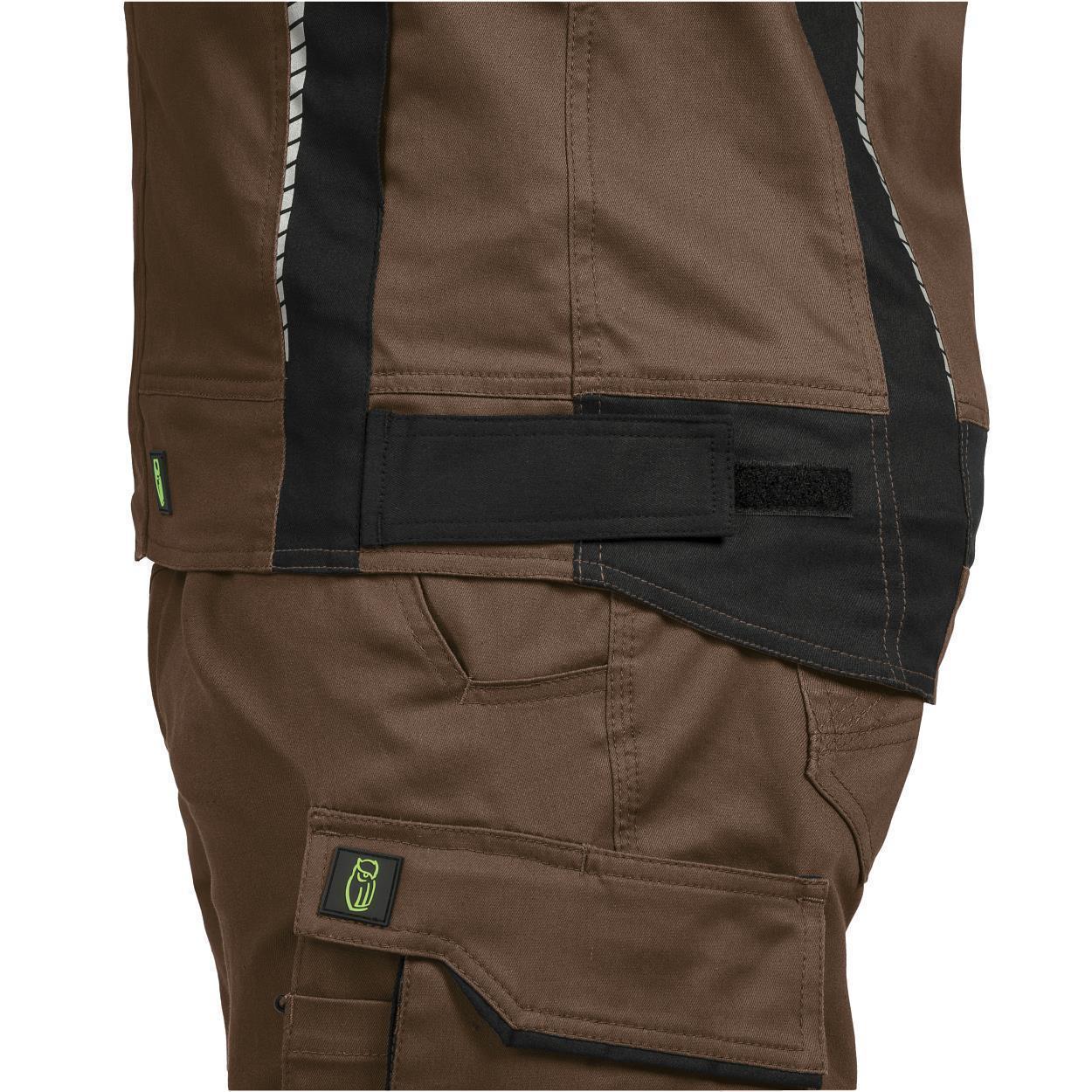 Weste FLEXV29 Flex Line in Haselnuss/Schwarz, Gr. 2XL von Leibwächter