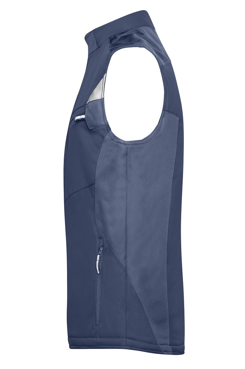 Craftsmen Softshell Vest - STRONG - "JN825" in Navy/Navy, Größe 6XL - Daiber