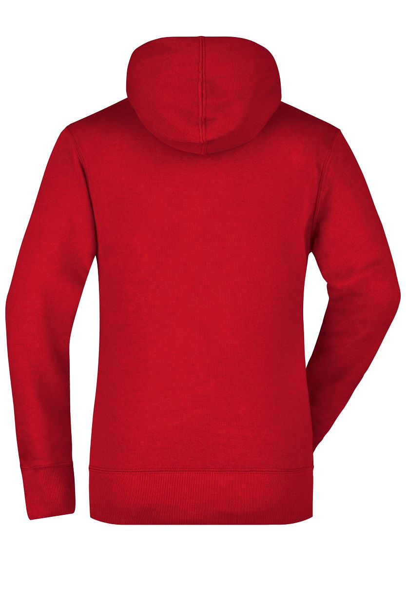 Ladies' Hooded Sweat "JN051" in Red, Größe 2XL - Daiber