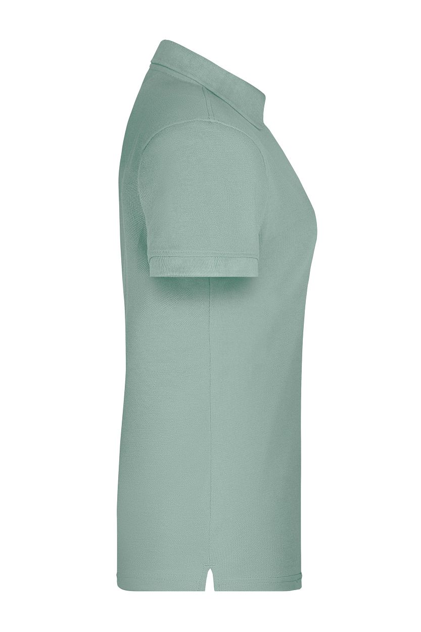 Ladies' ORGANIC Workwear Polo OCS Blended "JN873" in Foggy-Green, Größe 4XL - Daiber