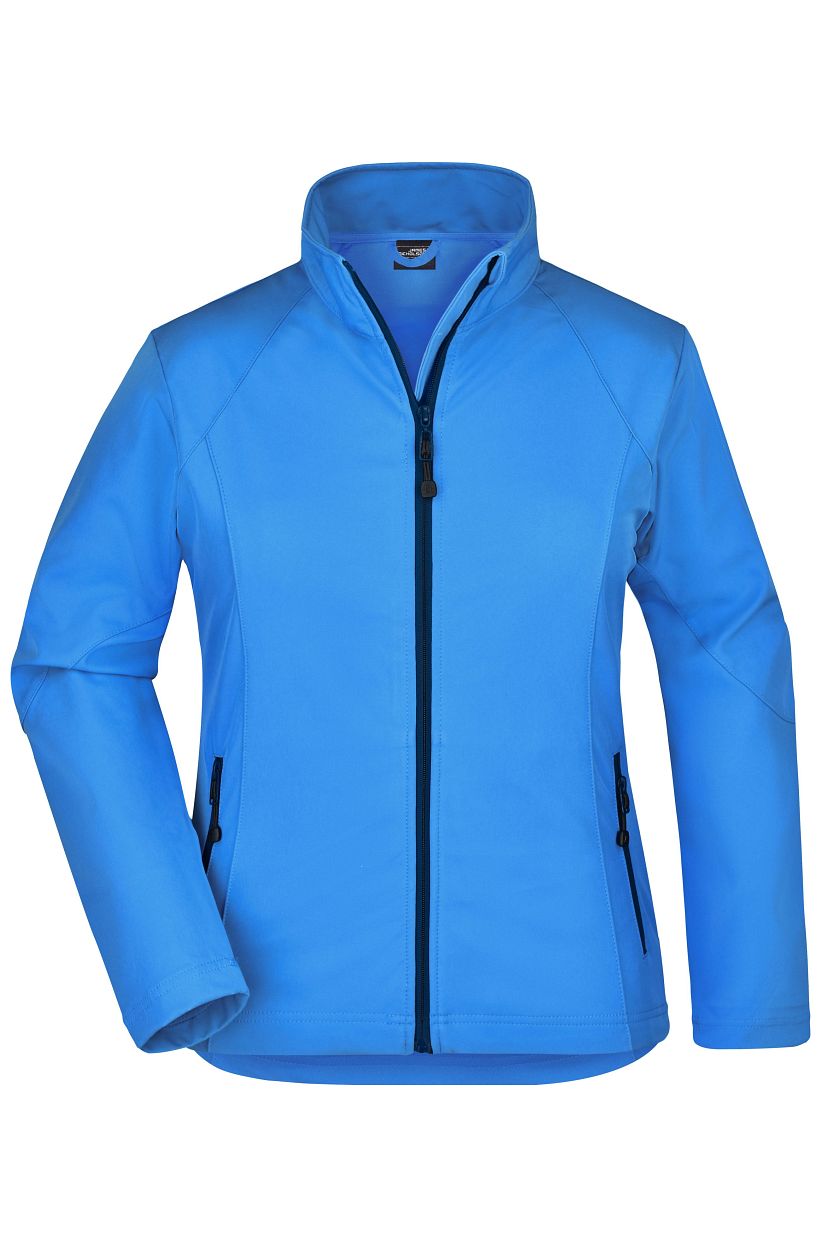 Ladies' Softshell Jacket "JN1021" in Azur, Größe 2XL - Daiber