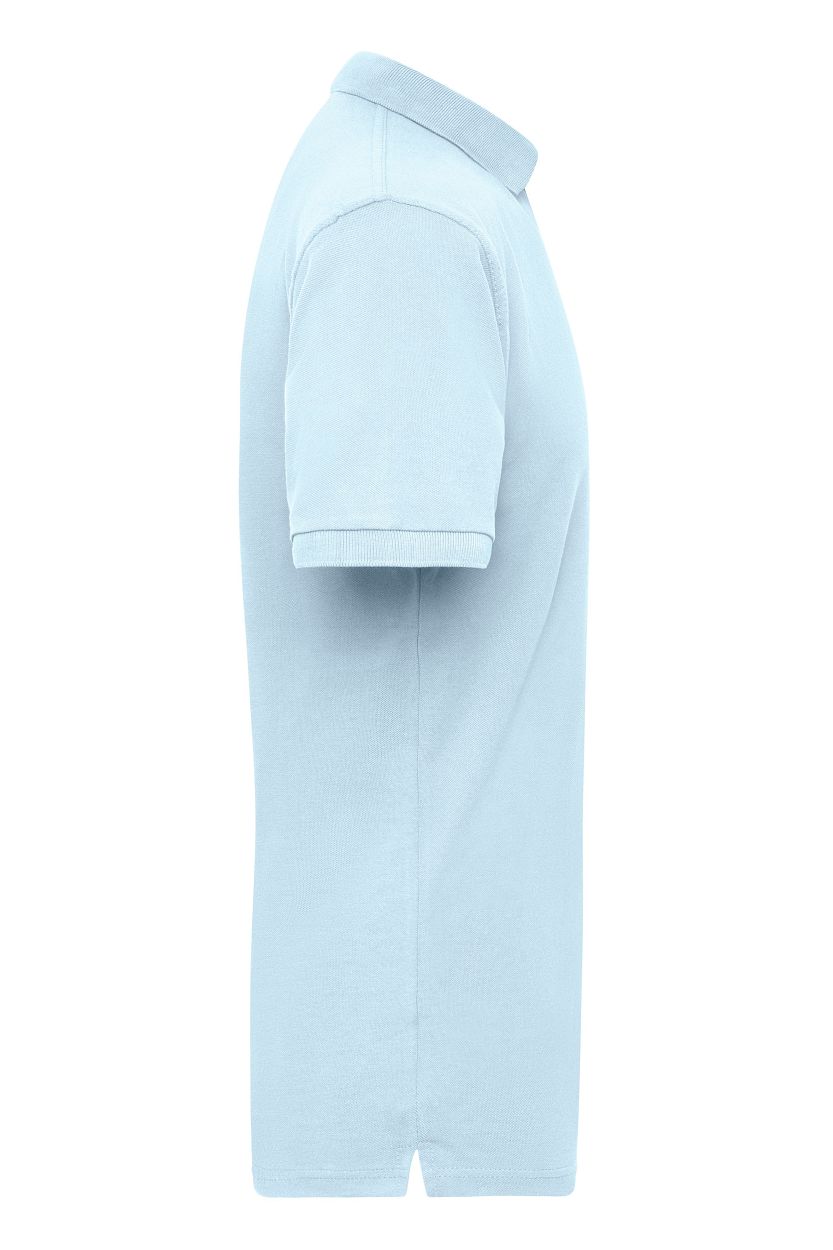 Workwear Polo Men "JN801" in Light-Blue, Größe 6XL - Daiber