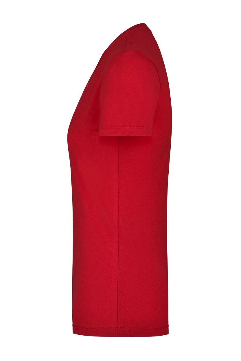 Ladies' Stretch Round-T "JN926" in Red, Größe 2XL - Daiber