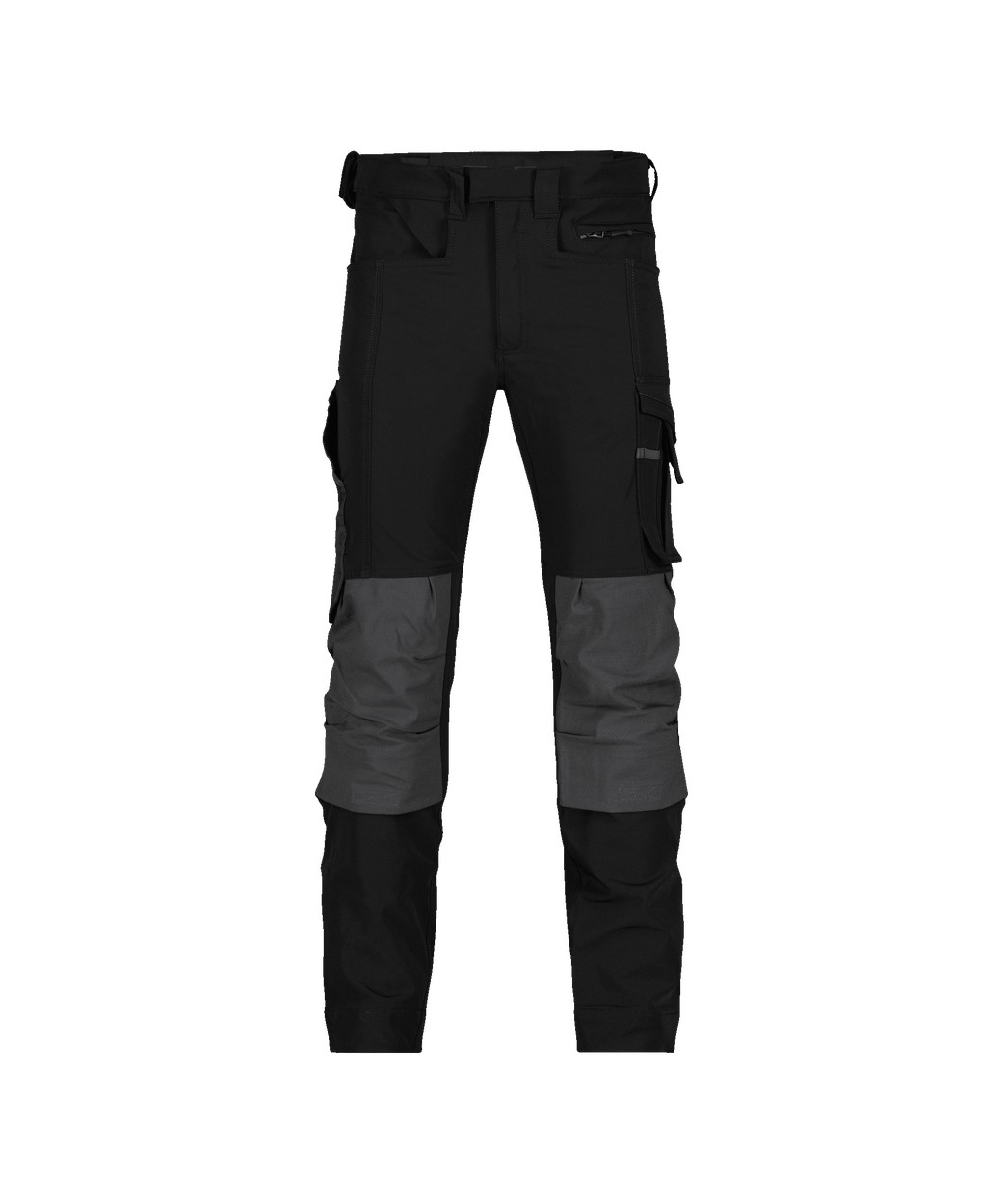 Stretch-Arbeitshose mit Kniepolstertaschen "DASSY® Impax" in SCHWARZ/ANTHRAZITGRAU, Größe 58 - langer Schritt PACOSPA30