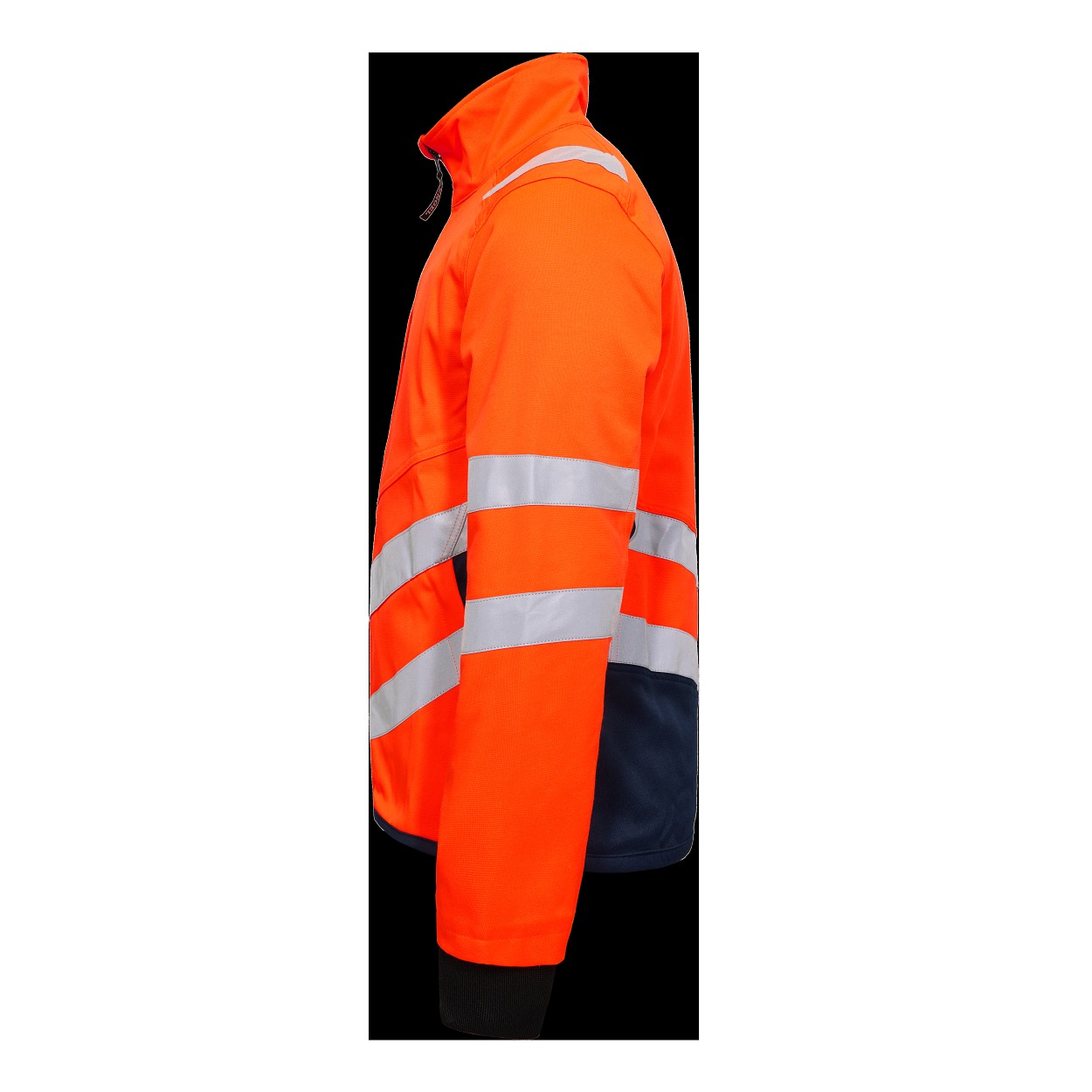 ENGEL Safety Arbeitsjacke mit 2-Wege-Stretch in Orange/Blue ink, Größe XS