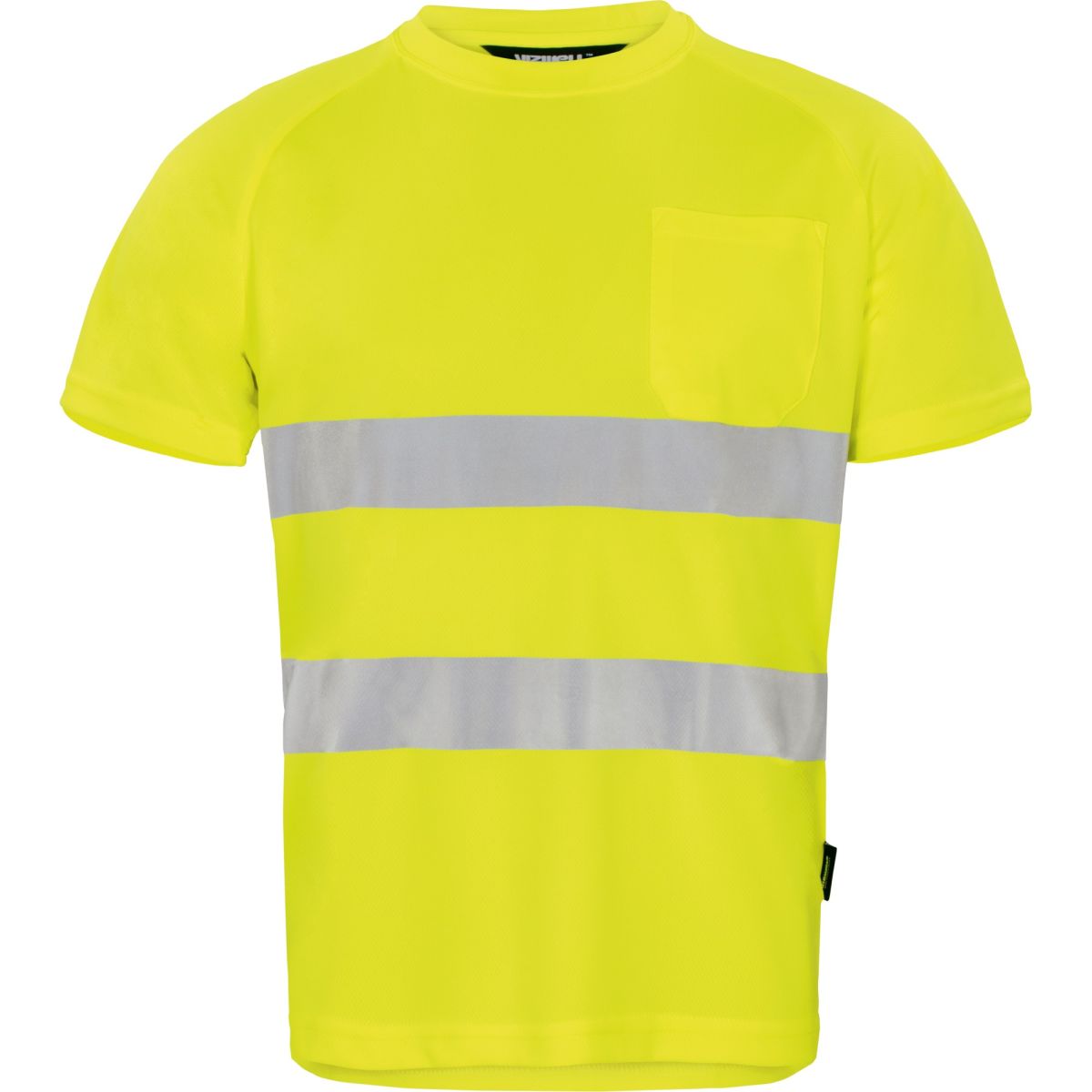 Warnschutz T-shirt leuchtgelb in Gr. M von Vizwell