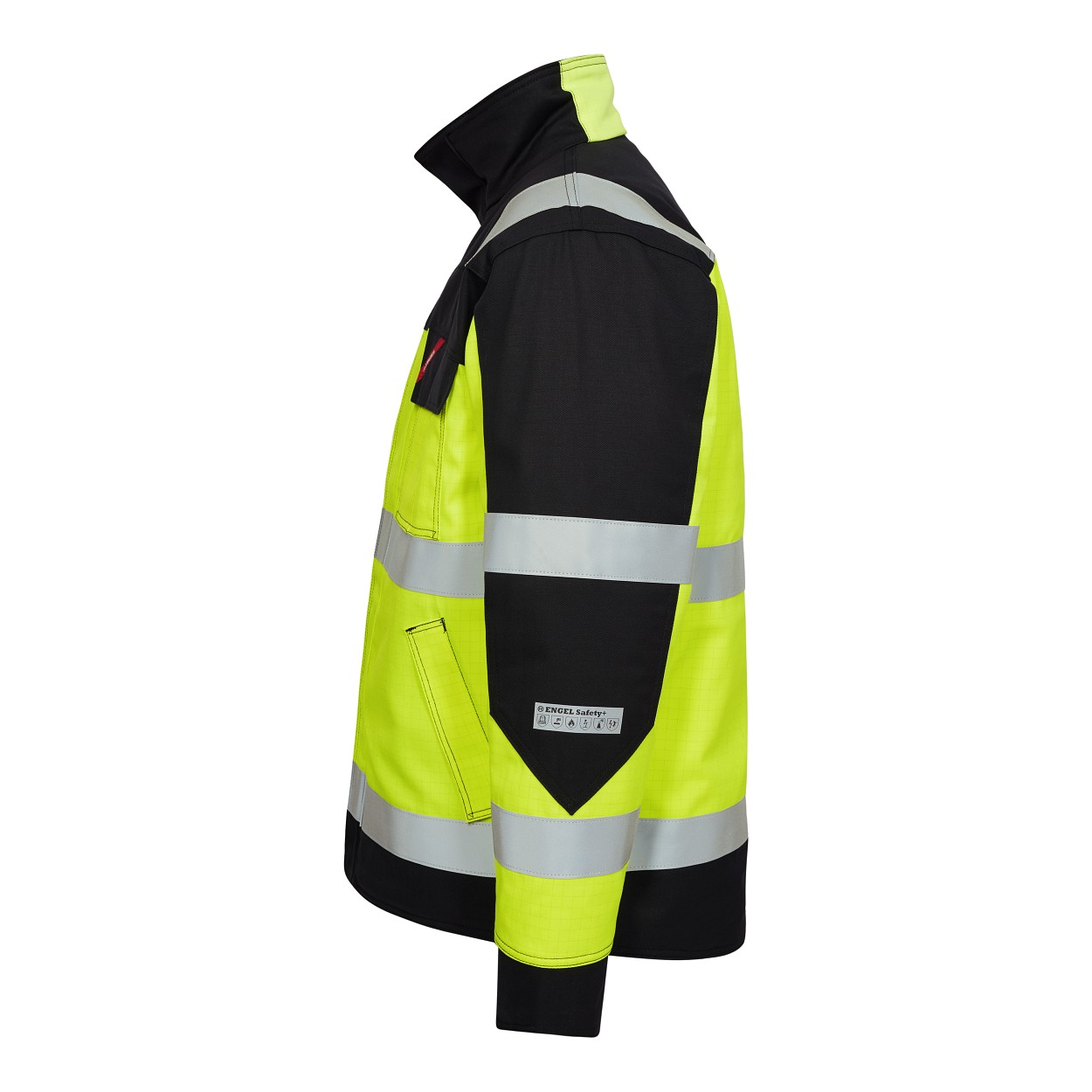 Safety+ EN ISO 20471 Multinorm Winterjacke in Gelb/Schwarz, Größe XS