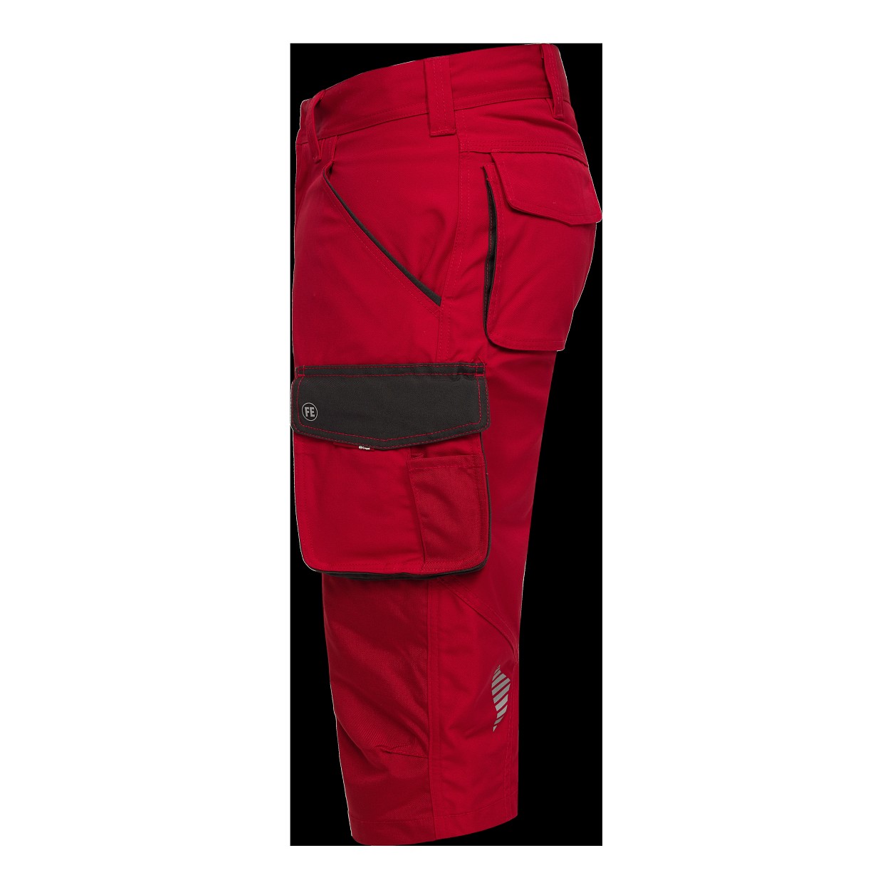ENGEL Galaxy 3/4-Hose in Tomato Red/Anthrazit Grau, Größe 54