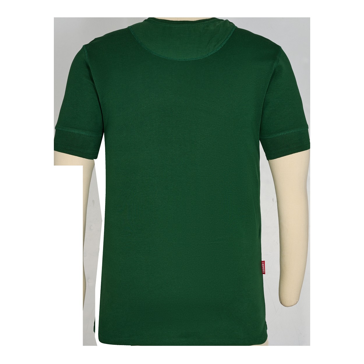 ENGEL Extend Grandad T-Shirt in Grün, Größe XS