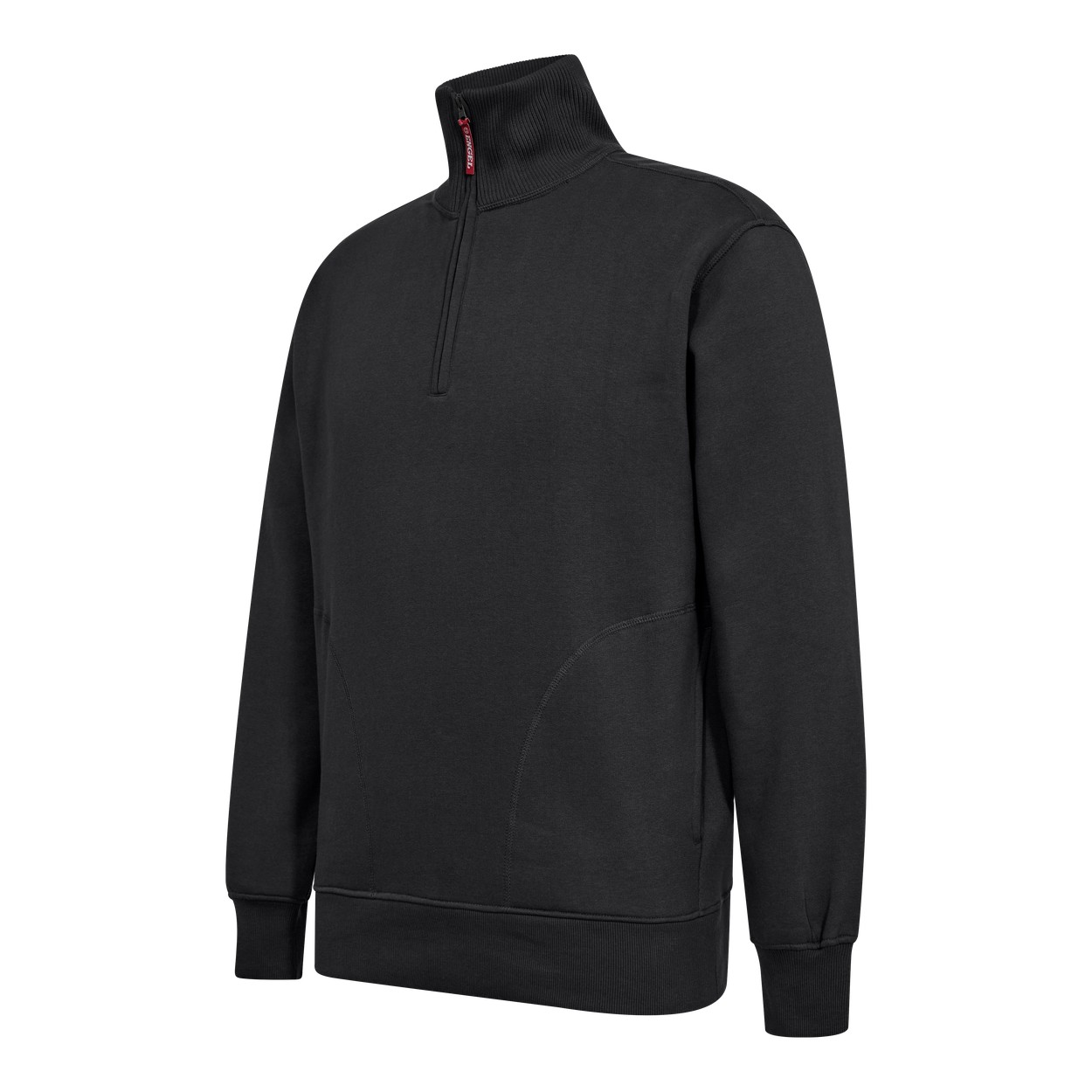 ENGEL Extend Sweatshirt mit hohem Kragen in Anthrazit Grau, Größe XS