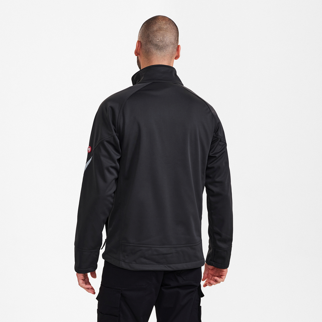 ENGEL Extend Softshelljacke in Anthrazit Grau, Größe 2XL