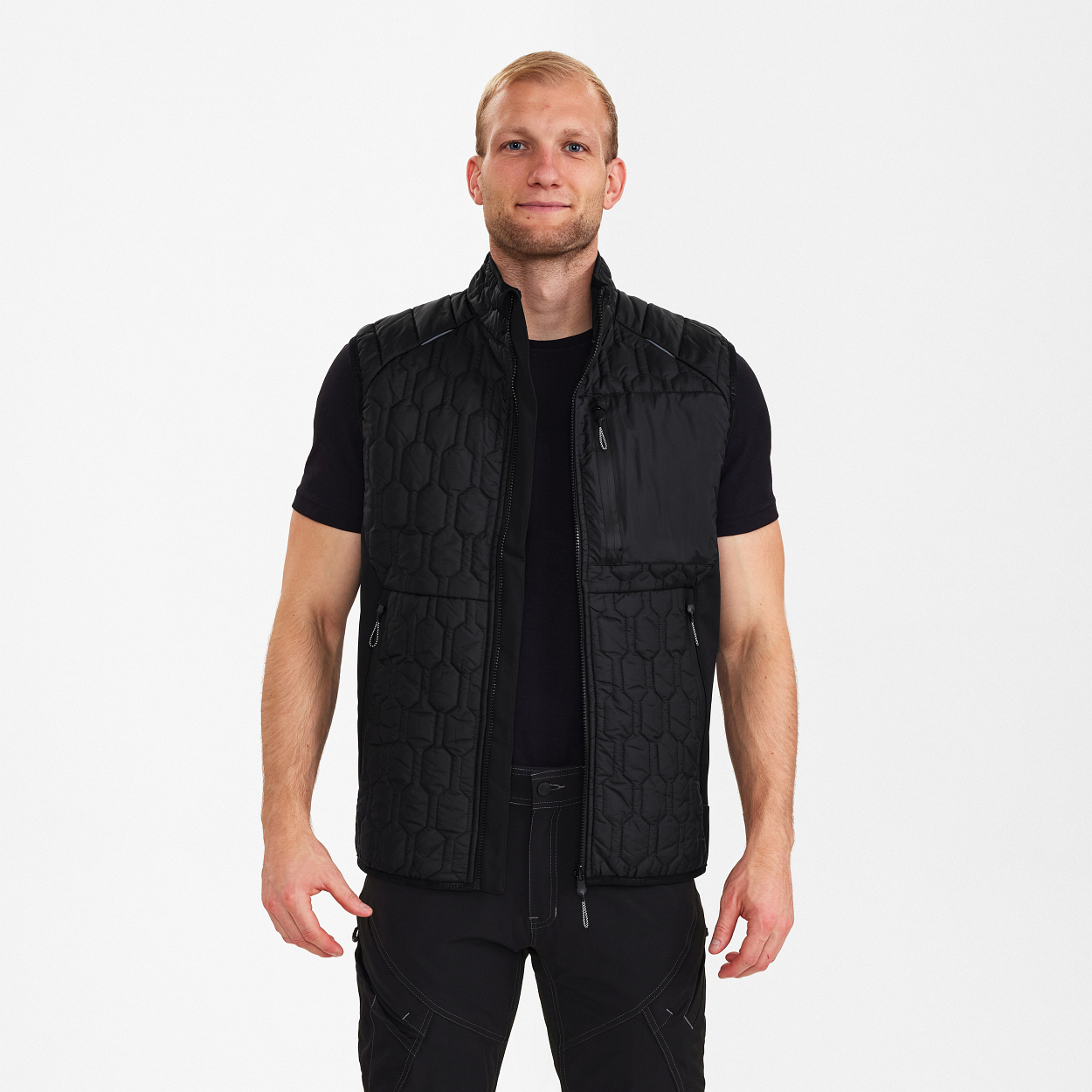 ENGEL X-treme Steppweste in Schwarz, Größe XS