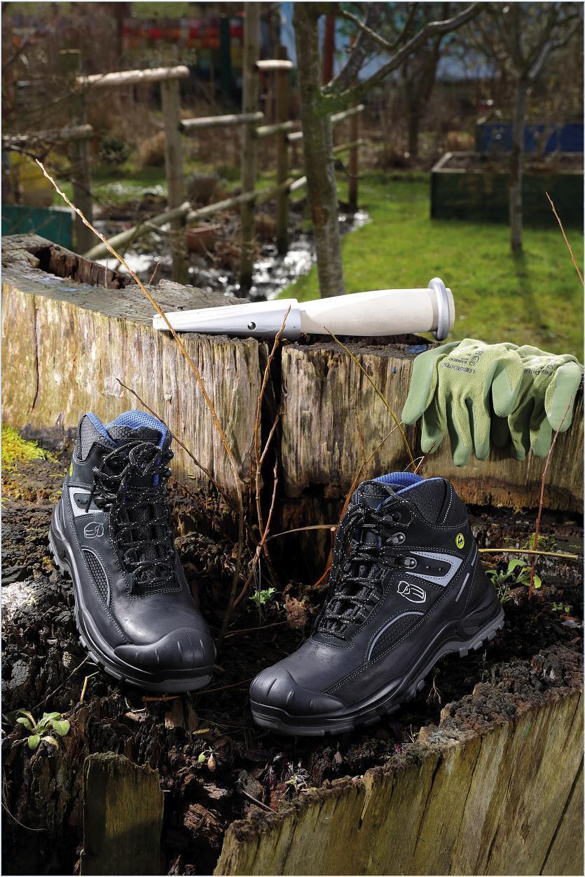 Stiefel niedrig L6128 Wien in Schwarz, Gr. 47 von Leibwächter