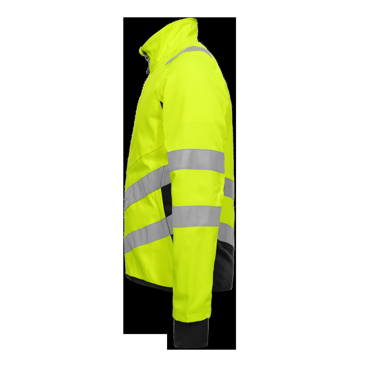 ENGEL Safety Arbeitsjacke mit 2-Wege-Stretch in Gelb/Schwarz, Größe XS