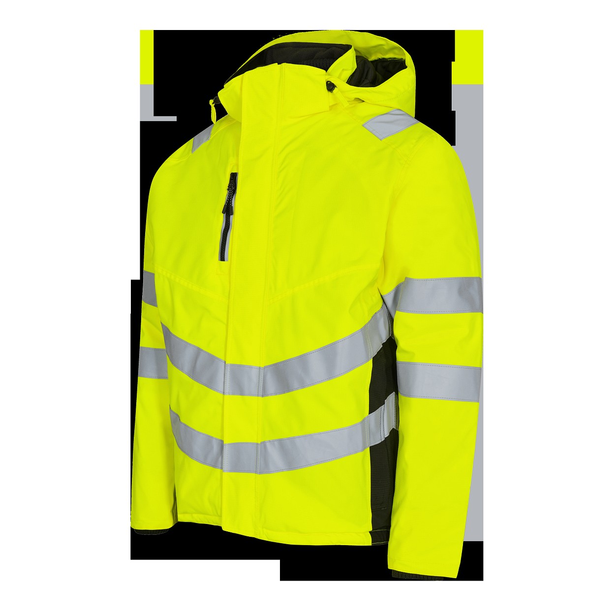 ENGEL Safety Winterjacke in Gelb/Schwarz, Größe XS