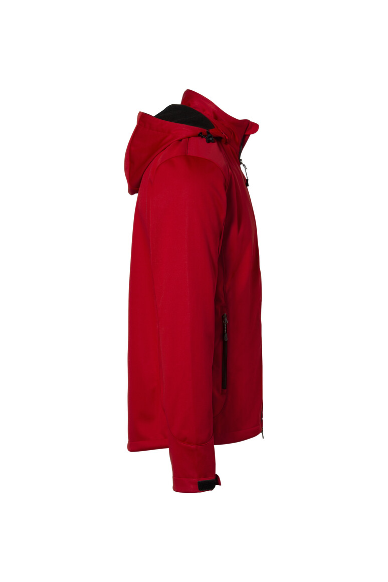 HAKRO 848 Softshelljacke Ontario in Rot, Größe 6XL