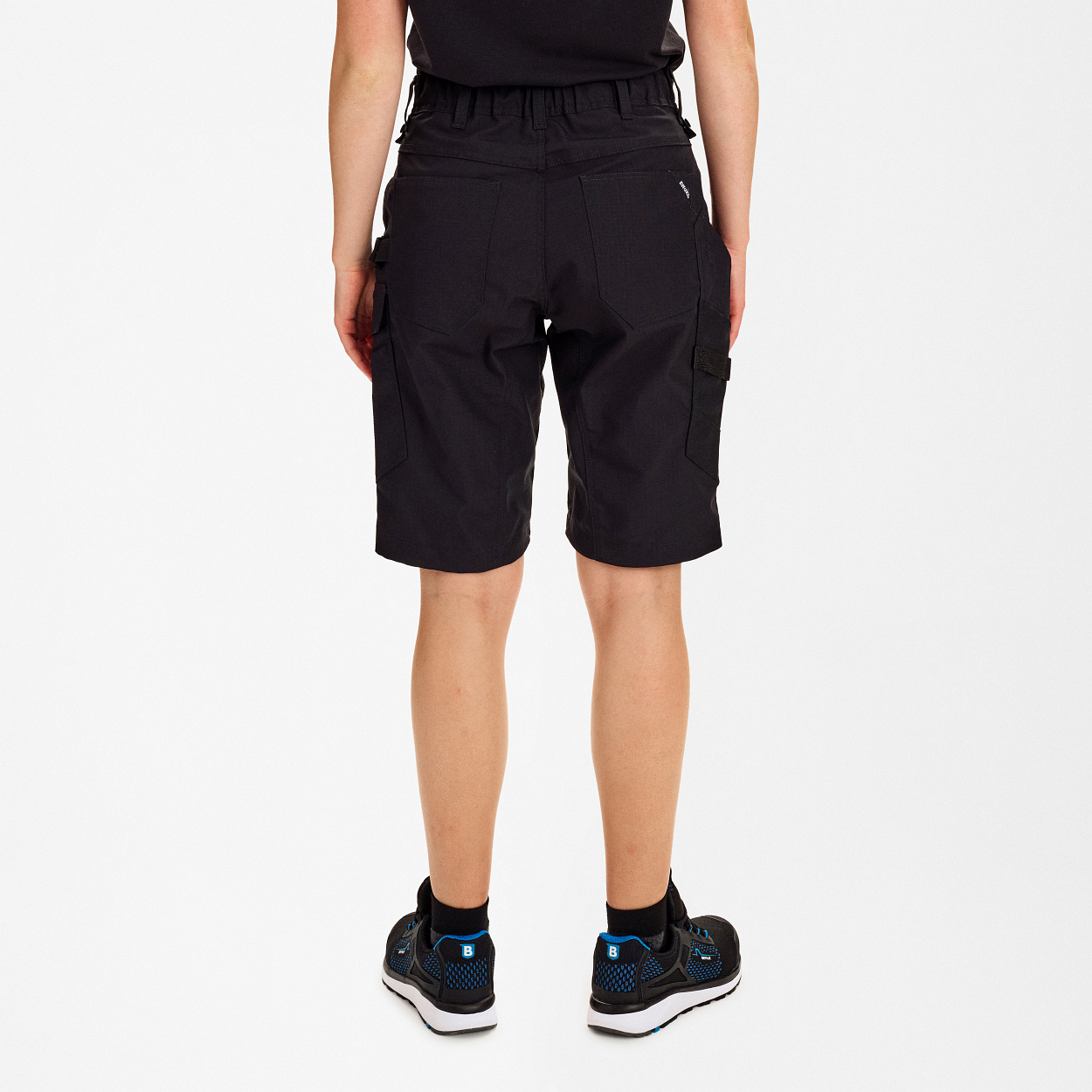 ENGEL Entire Damen Shorts mit Stretch in Schwarz, Größe 48