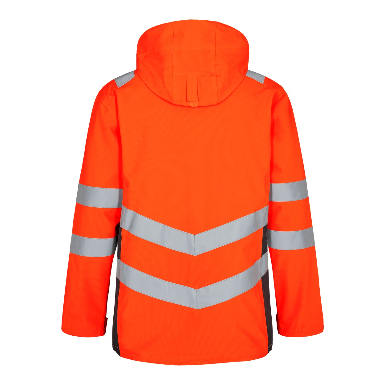 ENGEL Safety Shellparka in Orange/Anthrazit Grau, Größe XS