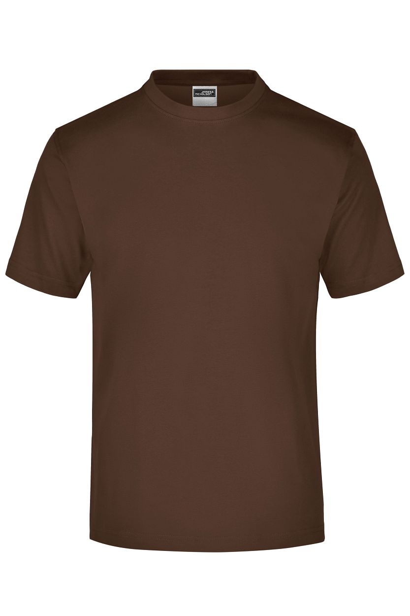 Round-T Medium (150g/m²) "JN001" in Brown, Größe 2XL - Daiber