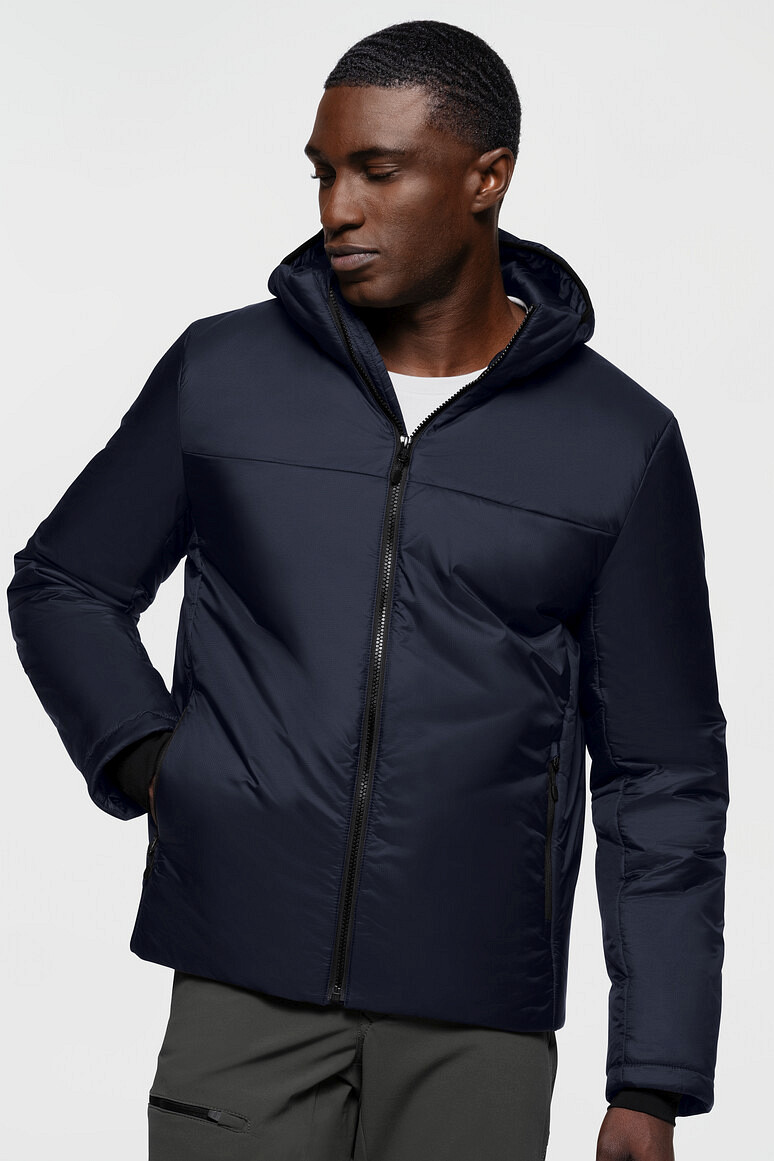 HAKRO 889 Kapuzen Thermo Loftjacke in tinte, Größe 6XL