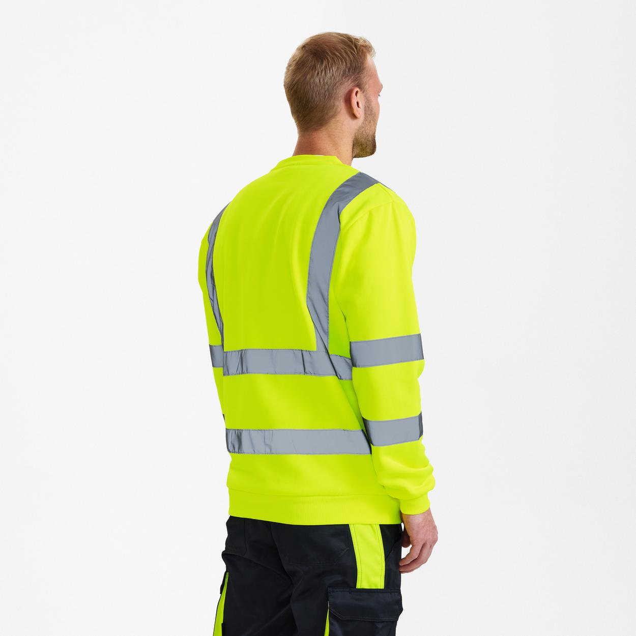ENGEL Safety Sweatshirt in Gelb, Größe XS
