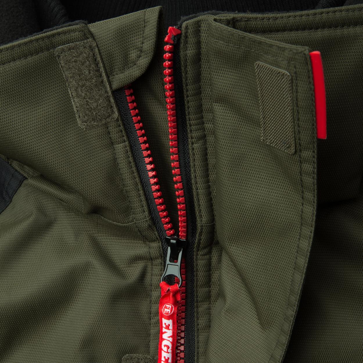 ENGEL Galaxy Winterjacke in Forest Green/Schwarz, Größe XS