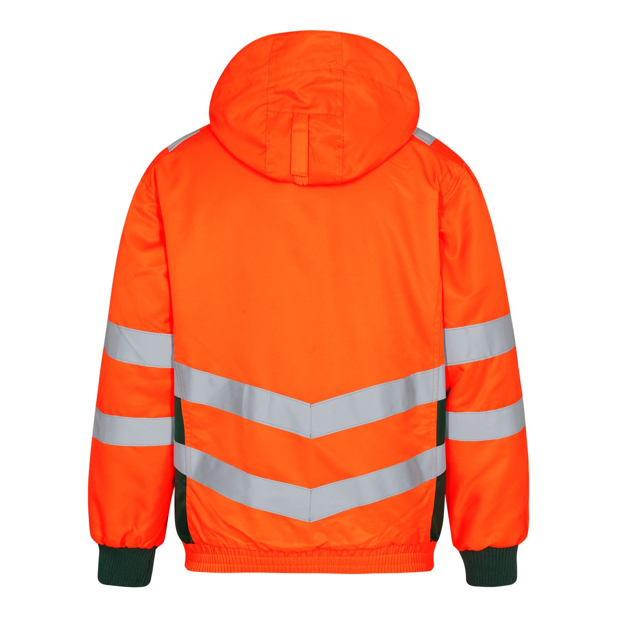 ENGEL Safety Pilotjacke in Orange/Grün, Größe XS